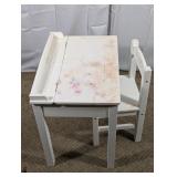 Melissa & Doug White Wooden Child Desk