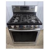 Stainless Gas Range With Oven And Digital Controls