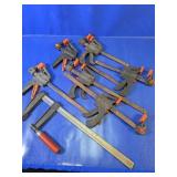(7) Assorted Quick-Release and Bar Clamp Lot