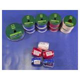 (14) Holiday Time Assorted Gift Wrap & Fabric