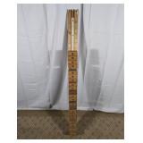 Wooden Slotted Wall Mount Tool Holder Rail