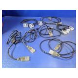 6pc Commercial Display Power Cord & Splitter