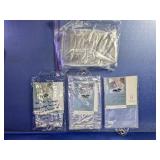 (4) Everyday Luxuries Vinyl Tablecloth Protectors