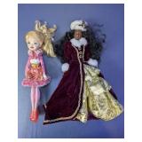 Fashion Dolls w/ Ornate Dresses
