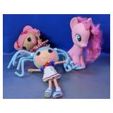 Mixed Doll Lot With Pony Figure