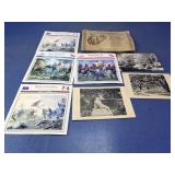 Historical Ephemera and Civil War Themed Print Lot