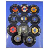 Vintage 45 RPM Vinyl Records Assorted Lot