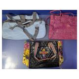 (3) Assorted Tote & Travel Bags Set