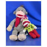 Build-A-Bear & Sock Monkey Plush Toys Lot