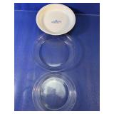 Vintage Pyrex & Corning Ware Pie Plate Set