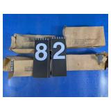 (4) 5.5" Black Spiral Number Sets