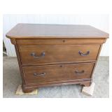 (1) Wood Drawer File Storage Cabinet