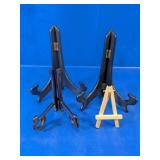 (4) Wooden Display Easels