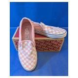 (1) Vans Pink Checkerboard Slip-Ons