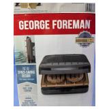 (1) George Foreman Grill & Panini Press