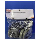 HDX 4 in. Swivel Casters w/ Bumpers Lot