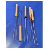 Telescoping Marshmallow Roasting Forks