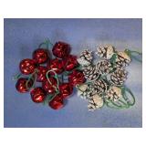 (21) Christmas Jingle Bells & Pinecone Ornaments