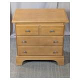 (1) Wooden Nightstand Chest
