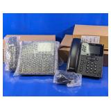 (2) Poly VX 350 Desktop IP Phones