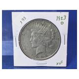 1923-D Peace Silver Dollar Coin