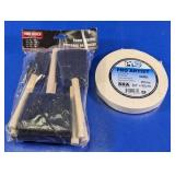 Foam Brushes & Pro Artist Tape Set