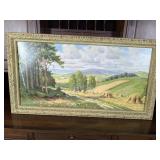 (1) Framed Landscape Wall Art