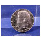 1967 Kennedy Silver Half Dollar Coin