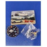 (3) NASA Space-Themed Souvenir Items Set