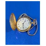 (1) Vintage Kaco Pocket Watch with Chain