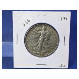 1944 Walking Liberty Silver Half Dollar
