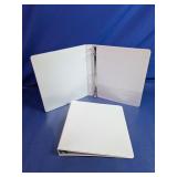 White 3-Ring Binder Folder