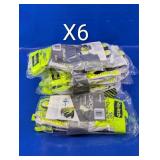 (6) HexArmor Impact & Cut-Resistant Work Gloves