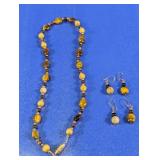 (3) Coordinated Beaded Jewelry Set
