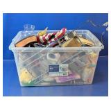 Large Eclectic Household, Toy, and Media Lot