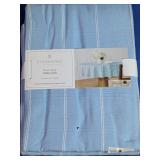 Everhome 70" Round Woven Stripe Tablecloth