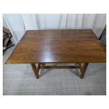 (1) Wooden Coffee Table with Drawers