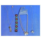 (4)Mixed Fashion Jewelry & Artisan Accessories