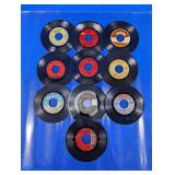 Vinyl 45 RPM Records Assorted Labels