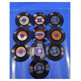 Vintage 45 RPM Vinyl Record Singles