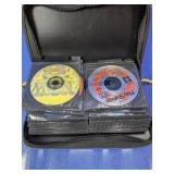 PlayStation Game Discs in Zippered Case