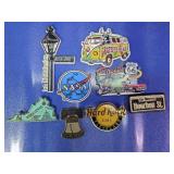 Assorted Souvenir Travel Magnets