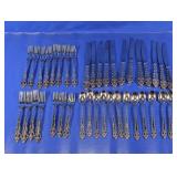 (20+) Ornate Stainless Steel Flatware Set