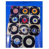 Mixed 7-Inch Vinyl Record Singles Lot
