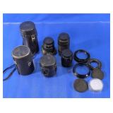 (1) Canon Camera Lens & Accessory Set