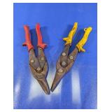 Wiss Aviation Snips - Red and Yellow Lot