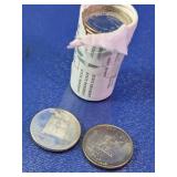 Paper-Wrapped Coin Roll