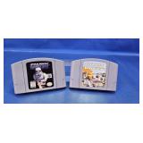 (2) Nintendo 64 Game Cartridges Lot