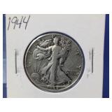 1944 Walking Liberty Half Dollar Coin
