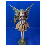 Glitter Wing Flower Fairy Figurine